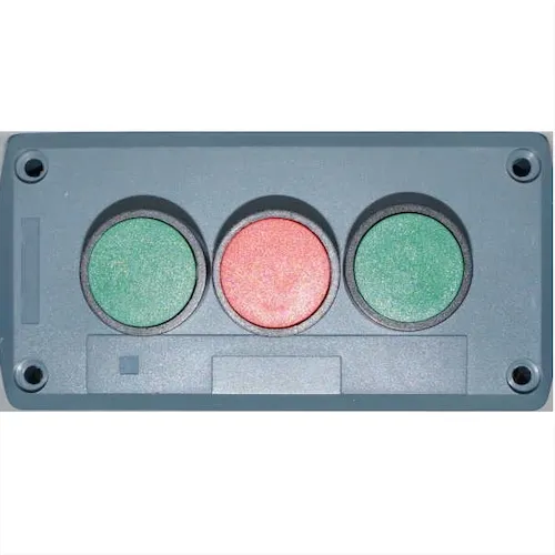 Пост кнопочный ПКЕ 212-1 IP54, 10А, 660V, стоп (красный)